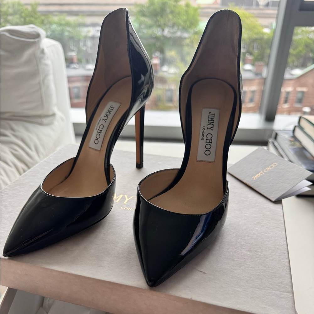 Jimmy Choo Liz 100 Patent Leather